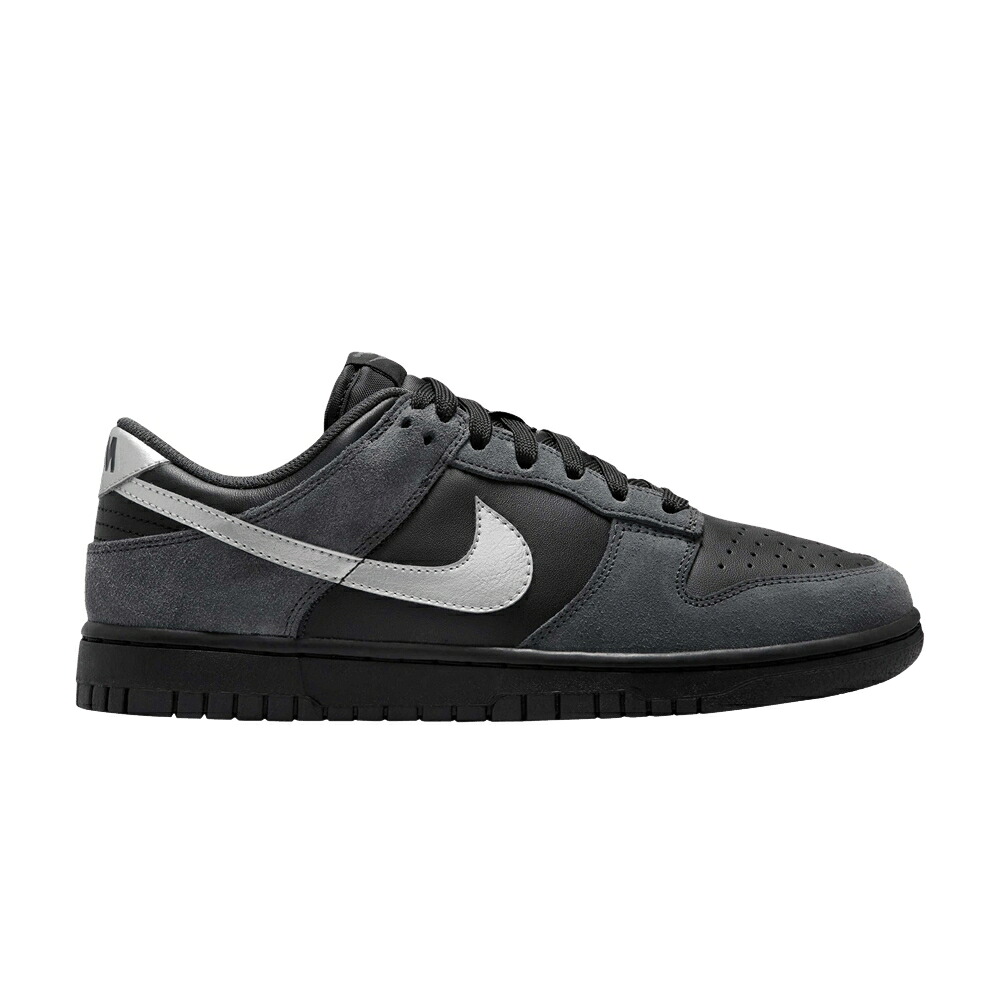 ナイキ ダンク 黒いこと 黒いこと しろがね色 しろがね色 ダンクロー \u0027BLACK SILVER\u0027 スニーカー レディース NIKE WMNS DUNK LOW ANTHRACITE / BLACK ANTHRACITE METALLIC SILVER