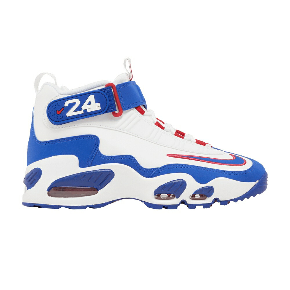 ナイキ グリフィー マックス 白いこと 白いこと 赤 赤いこと \u0027USA\u0027 スニーカー メンズ NIKE AIR GRIFFEY MAX 1 / WHITE OLD ROYAL GYM RED