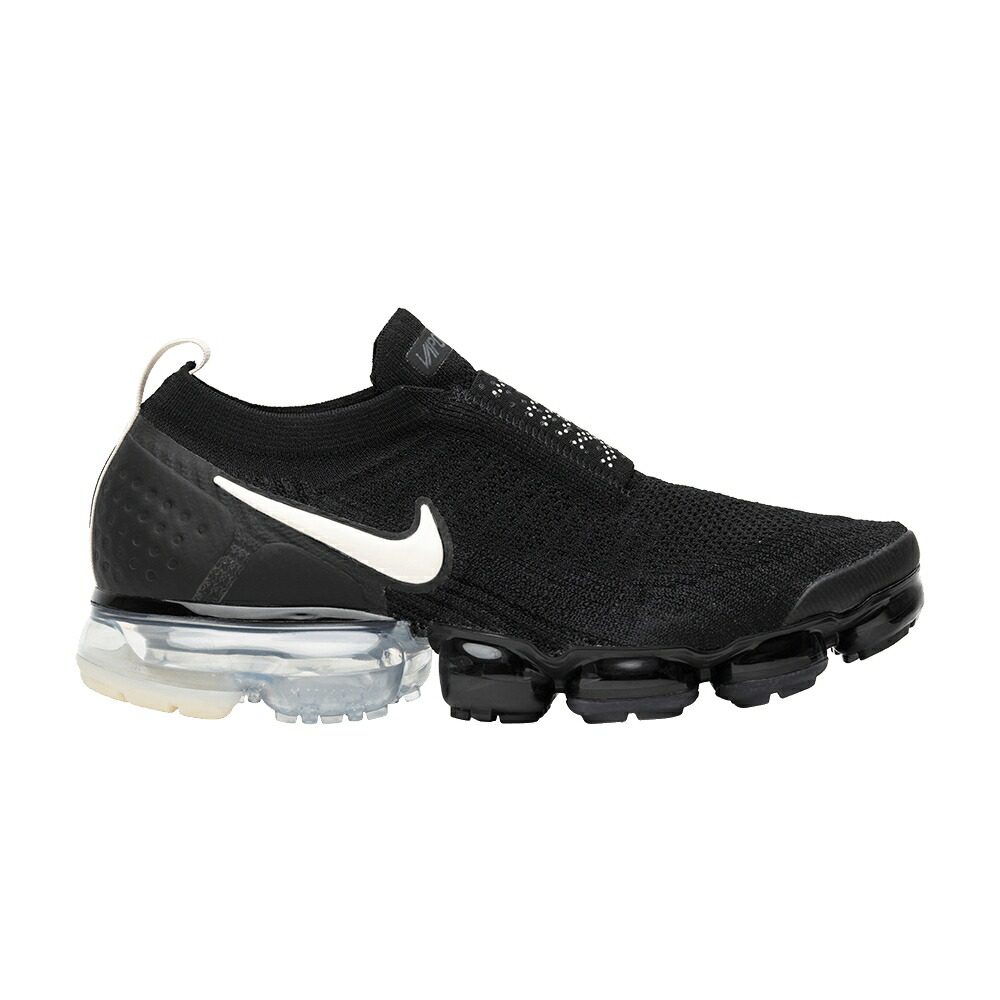 ナイキ 黒色 ブラック クリーム 白色 ホワイト サンダー エアヴェイパーマックス THUNDER GREY スニーカー メンズ NIKE AIR VAPORMAX MOC 2 / BLACK LIGHT CREAM WHITE THUNDER