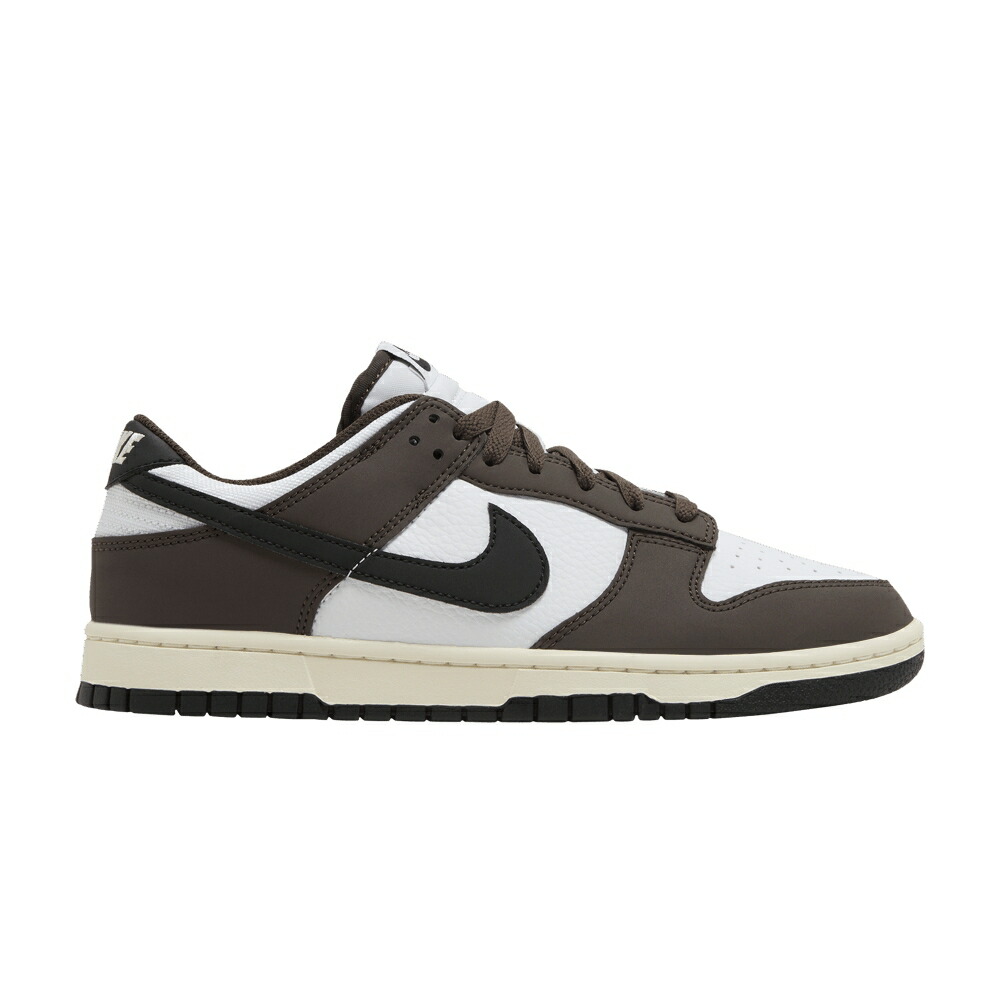 ナイキ ダンク 茶色 ブラウン 黒色 ブラック 白色 ホワイト ダンクロー BAROQUE BROWN スニーカー メンズ NIKE DUNK LOW NEXT NATURE / BAROQUE BROWN BLACK WHITE SAIL