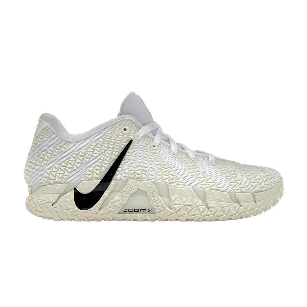 ナイキ 白色 ホワイト 黒色 ブラック 'SOUND CHECK' スニーカー メンズ NIKE JA 3 EP / WHITE BLACK COCONUT MILK