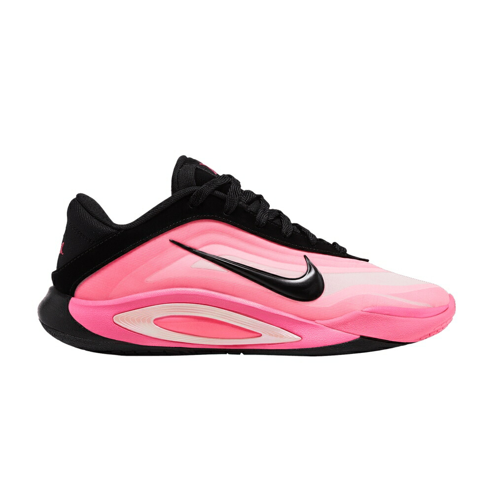 ナイキ 黒色 ブラック ピンク レーザー A'ONE 'LEO LIGHTS' スニーカー レディース NIKE WMNS / BLACK HYPER PINK LASER PINK PINK