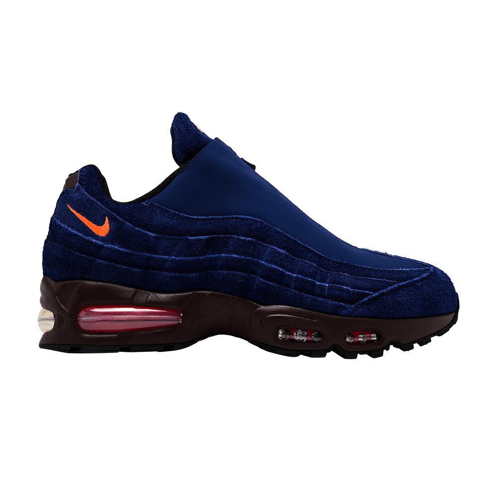 ナイキ マックス バブル 青色 ブルー クリムゾン エアマックス 'BIG BLUE' スニーカー メンズ NIKE AIR MAX 95 ZIP BUBBLE - LOYAL / LOYAL BLUE HYPER CRIMSON EL|スニケス