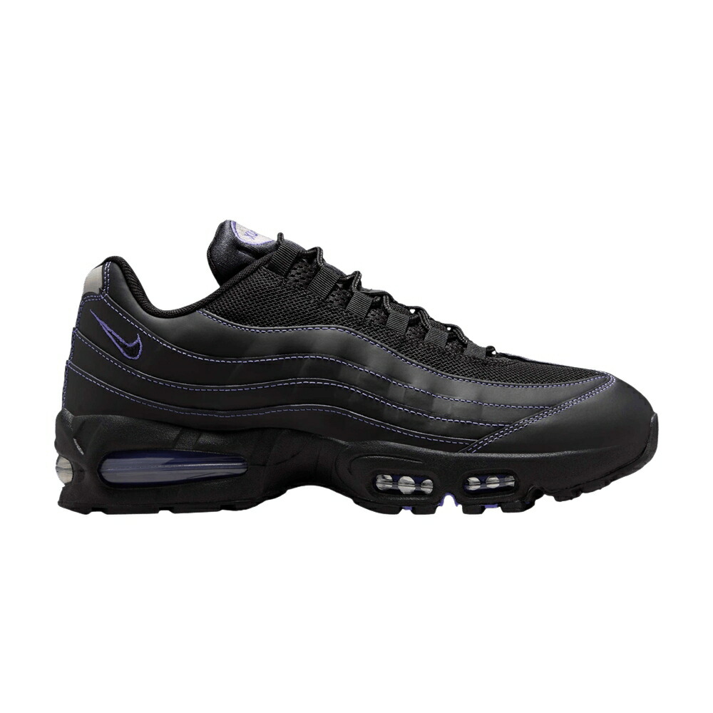 ナイキ マックス 黒色 ブラック 紫 バイオレット 灰色 グレー エアマックス BLACK VIOLET スニーカー メンズ NIKE AIR MAX 95 OG PERSIAN / BLACK PERSIAN VIOLET WOLF GREY