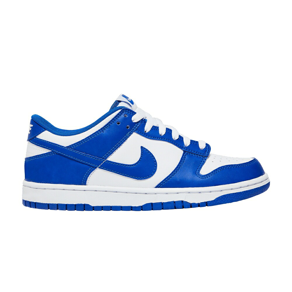 ナイキ ダンク 青色 ブルー 白色 ホワイト ダンクロー 'RACER BLUE' ジュニア キッズ NIKE DUNK LOW GS / RACER BLUE WHITE RACER BLUE ベビー マタニティ スニーカー|スニケス