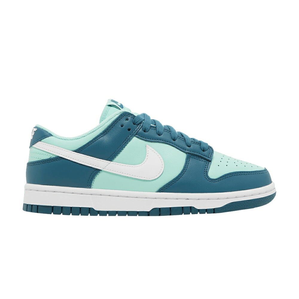 ナイキ ダンク 白色 ホワイト ライズ ダンクロー 'GEODE TEAL' スニーカー レディース NIKE WMNS DUNK LOW / GEODE TEAL WHITE EMERALD RISE
