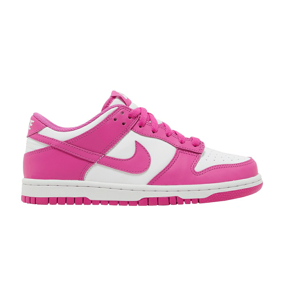 ナイキ ダンク 白いこと 白いこと ダンクロー \u0027ACTIVE FUCHSIA\u0027 御坊っちゃん キッズ NIKE DUNK LOW GS / WHITE ACTIVE FUCHSIA もの言う花 マタニティ スニーカー