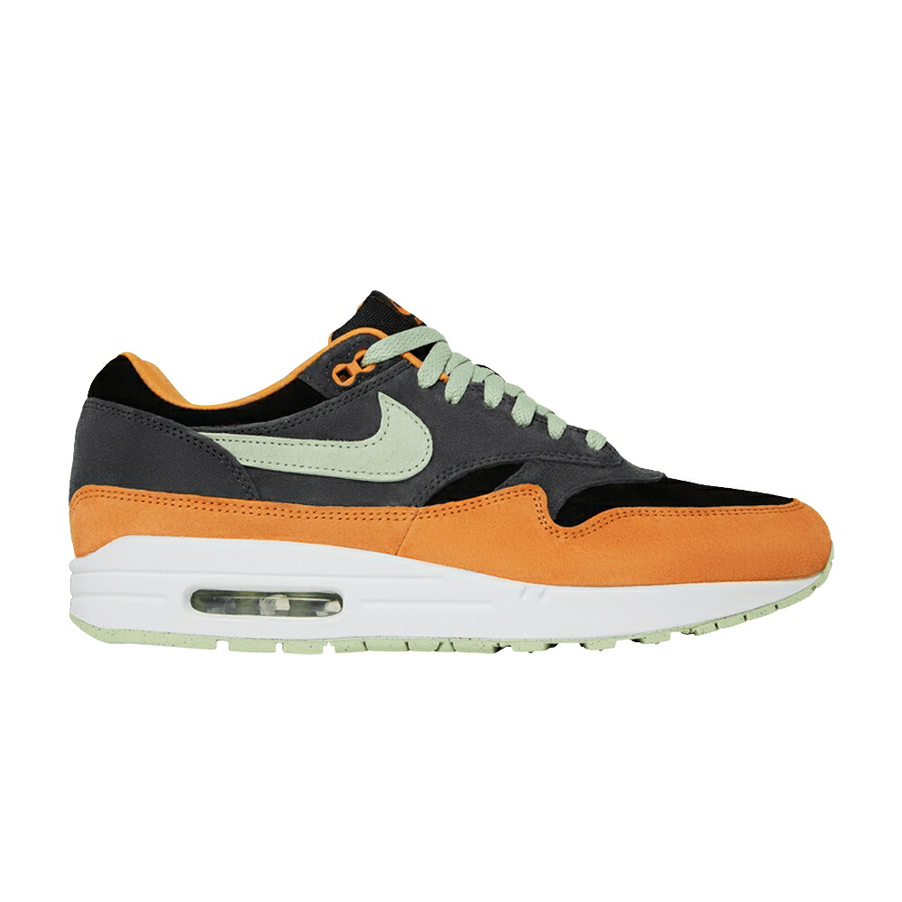 ナイキ マックス プレミアム 黒色 ブラック エアマックス 'UGLY HONEYDEW' スニーカー メンズ NIKE AIR MAX 1 PREMIUM DUCKLING - / ANTHRACITE HONEYDEW BLACK｜スニケス