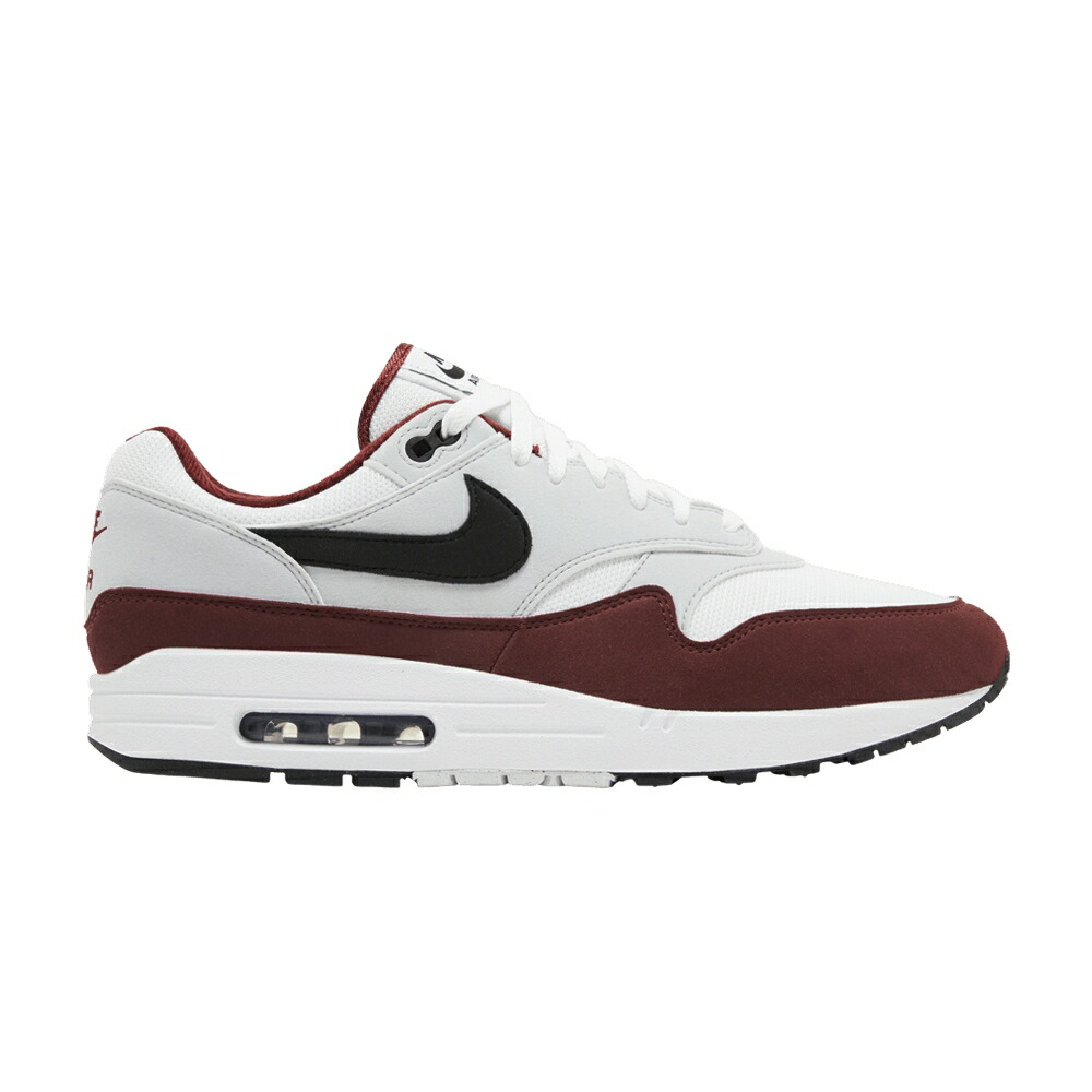 ナイキ マックス チーム 白色 ホワイト 黒色 ブラック 赤 レッド ピュア エアマックス DARK RED スニーカー メンズ NIKE AIR MAX 1 TEAM / WHITE BLACK DARK TEAM RED PURE