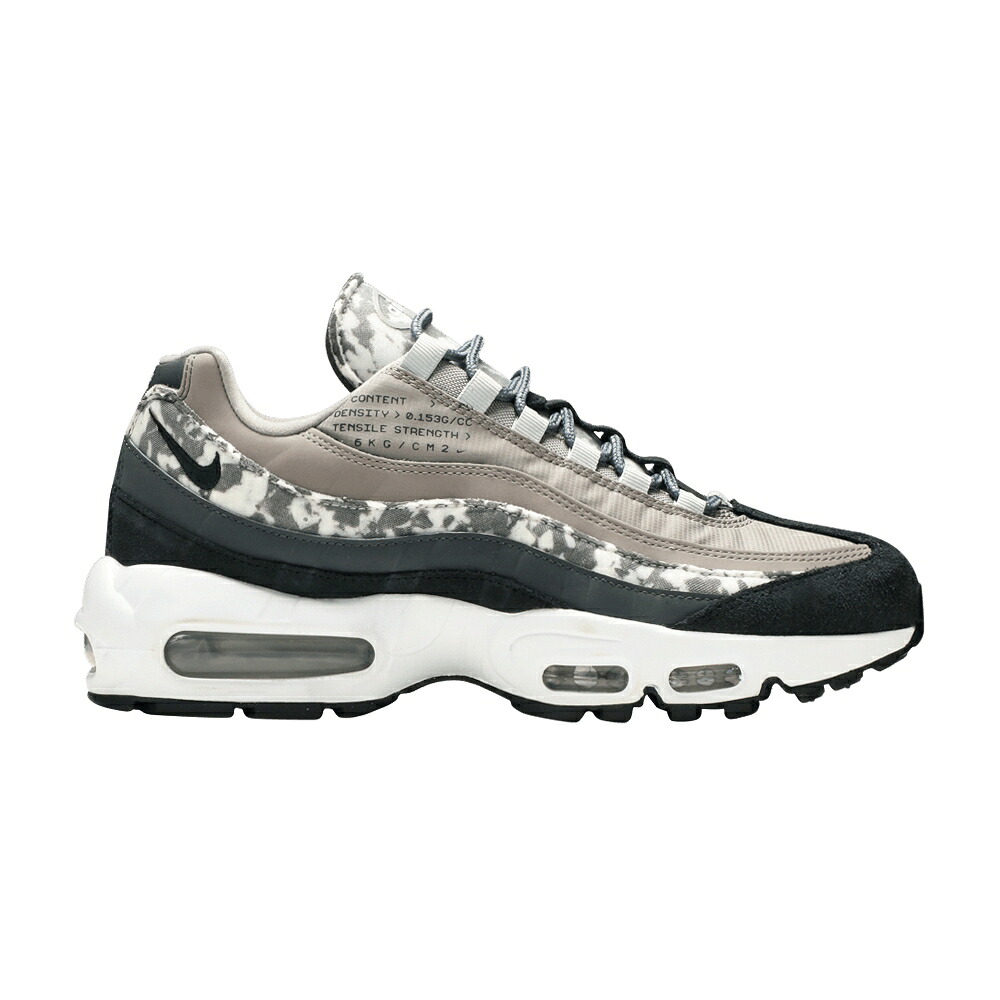 ナイキ マックス 白色 ホワイト エアマックス 'ENIGMA CAMO' スニーカー メンズ NIKE AIR MAX 95 SE STONE / ENIGMA STONE OFF NOIR WHITE IRON|スニケス
