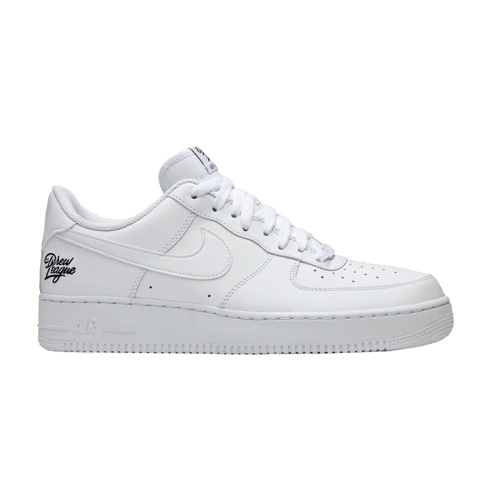 ナイキ 白いこと 白いこと 黒いこと 黒いこと 空軍 \u0027DREW LEAGUE\u0027 スニーカー メンズ NIKE AIR FORCE 1 LOW 2020 / WHITE WHITE BLACK