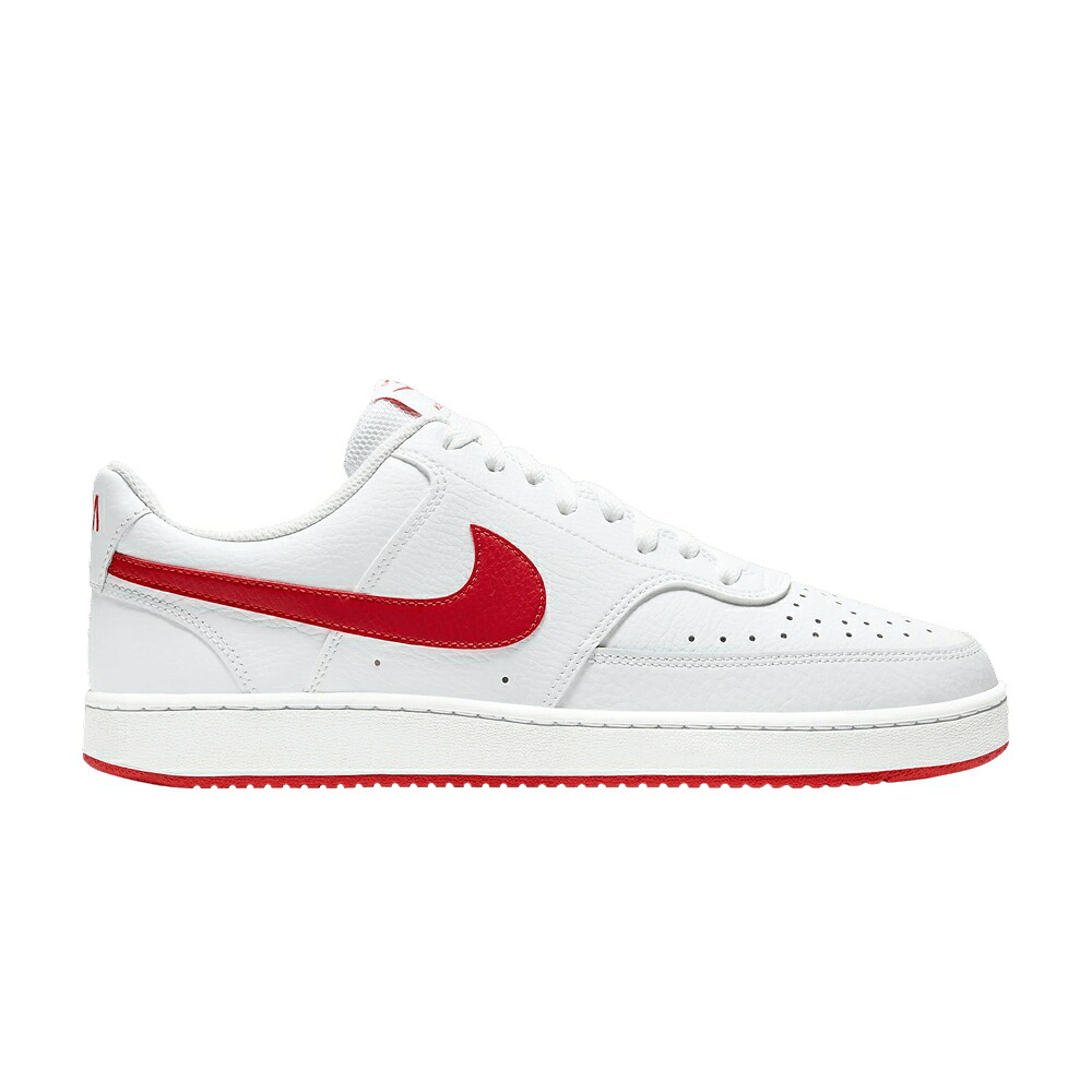 ナイキ コート 白色 ホワイト 赤 レッド 'WHITE RED' スニーカー メンズ NIKE COURT VISION LOW UNIVERSITY / WHITE UNIVERSITY RED｜スニケス 46,320円