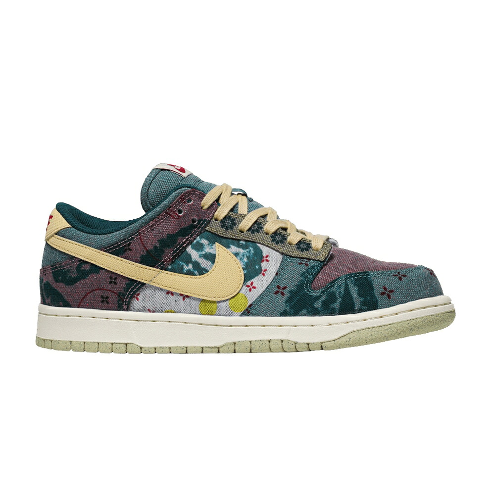 ナイキ ダンク ダンクロー \u0027COMMUNITY GARDEN\u0027 スニーカー メンズ NIKE DUNK LOW / MULTI COLOR MIDNIGHT TURQUOISE