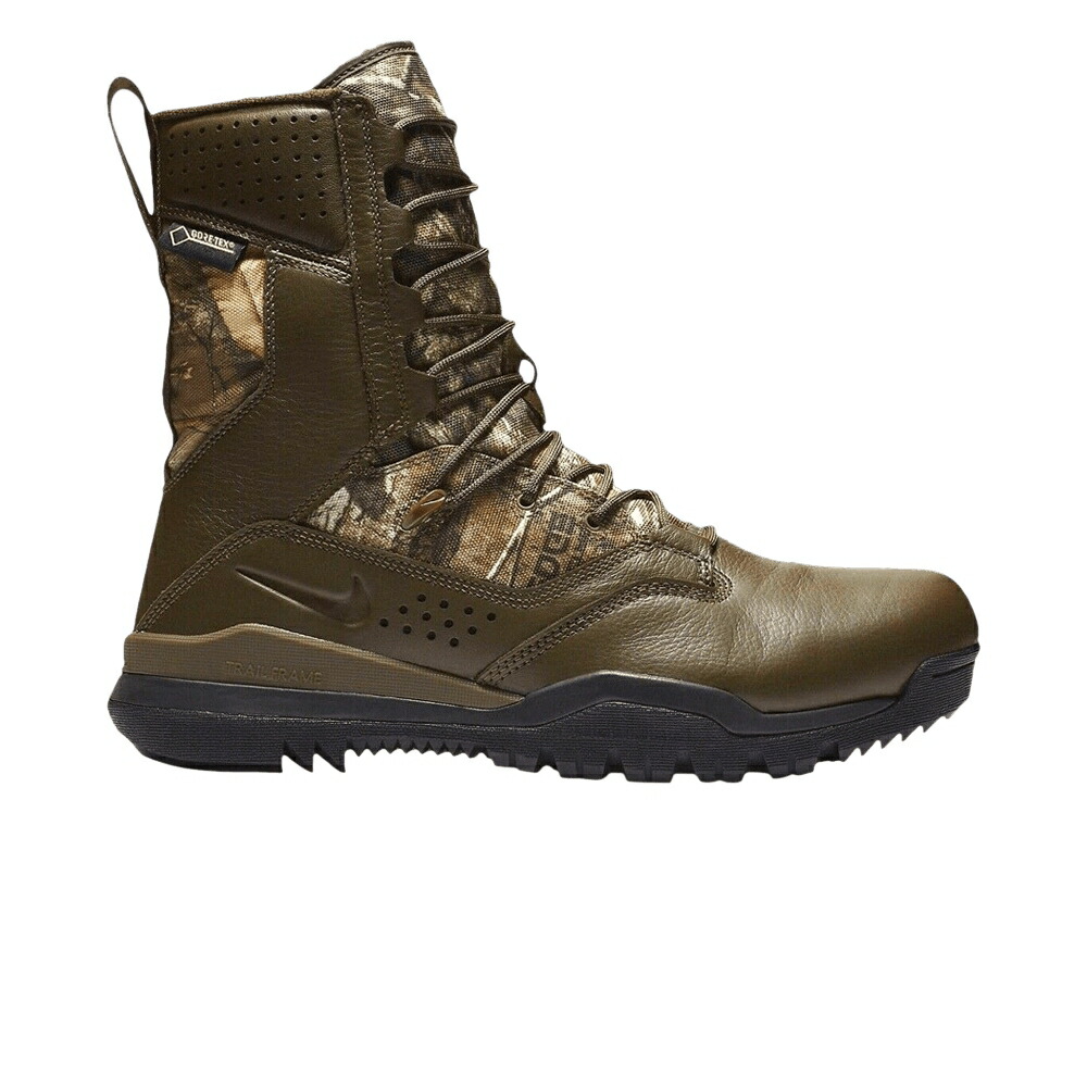 ナイキ フィールド 黒色 ブラック 'DARK HAZEL' スニーカー メンズ NIKE REALTREE X SFB FIELD 2 8 INCH GTX / DARK HAZEL BLACK