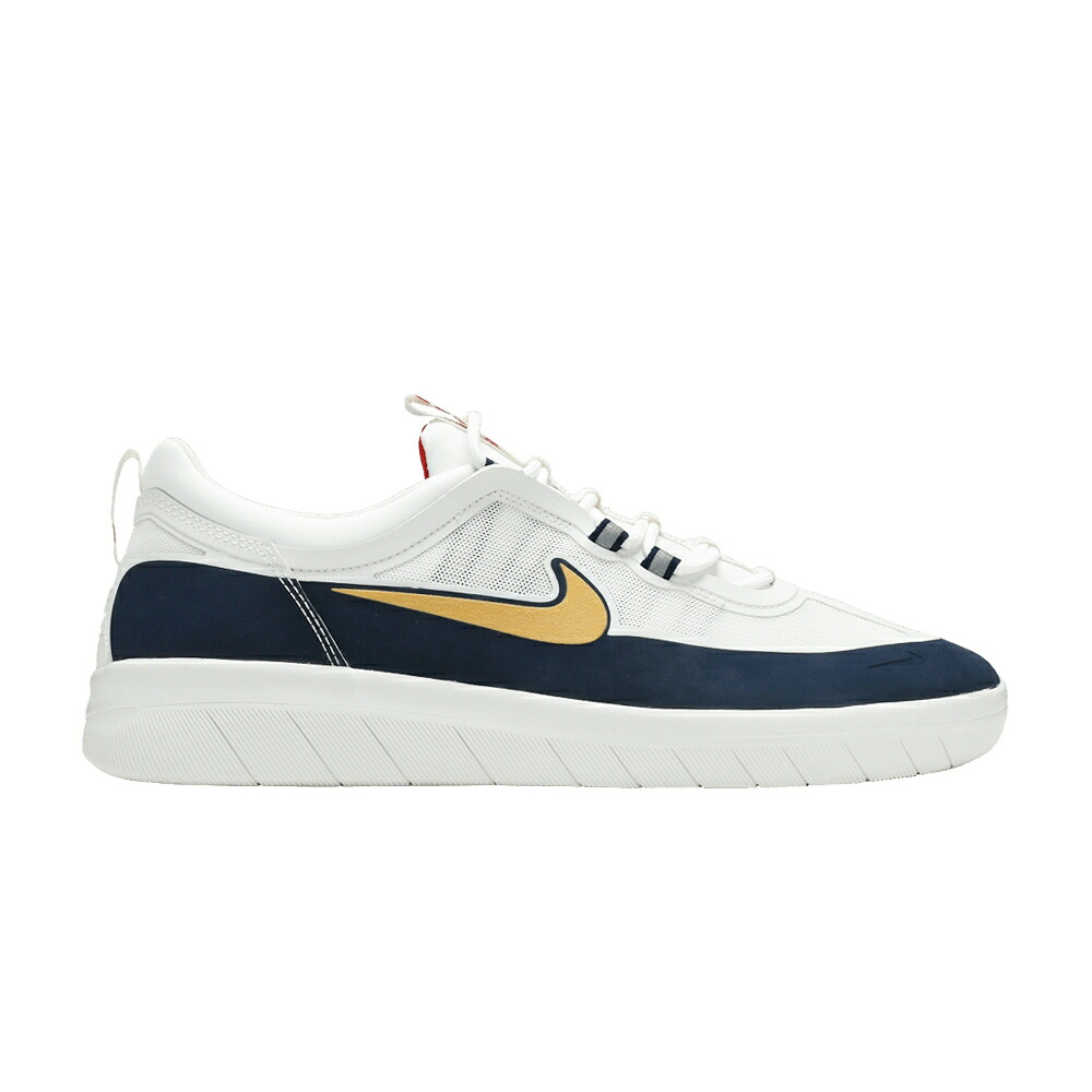 ナイキ フリー エスビー クラブ ゴールド 白色 ホワイト 2.0 'OLYMPIC' スニーカー メンズ NIKE NYJAH FREE SB / OBSIDIAN CLUB GOLD WHITE｜スニケス
