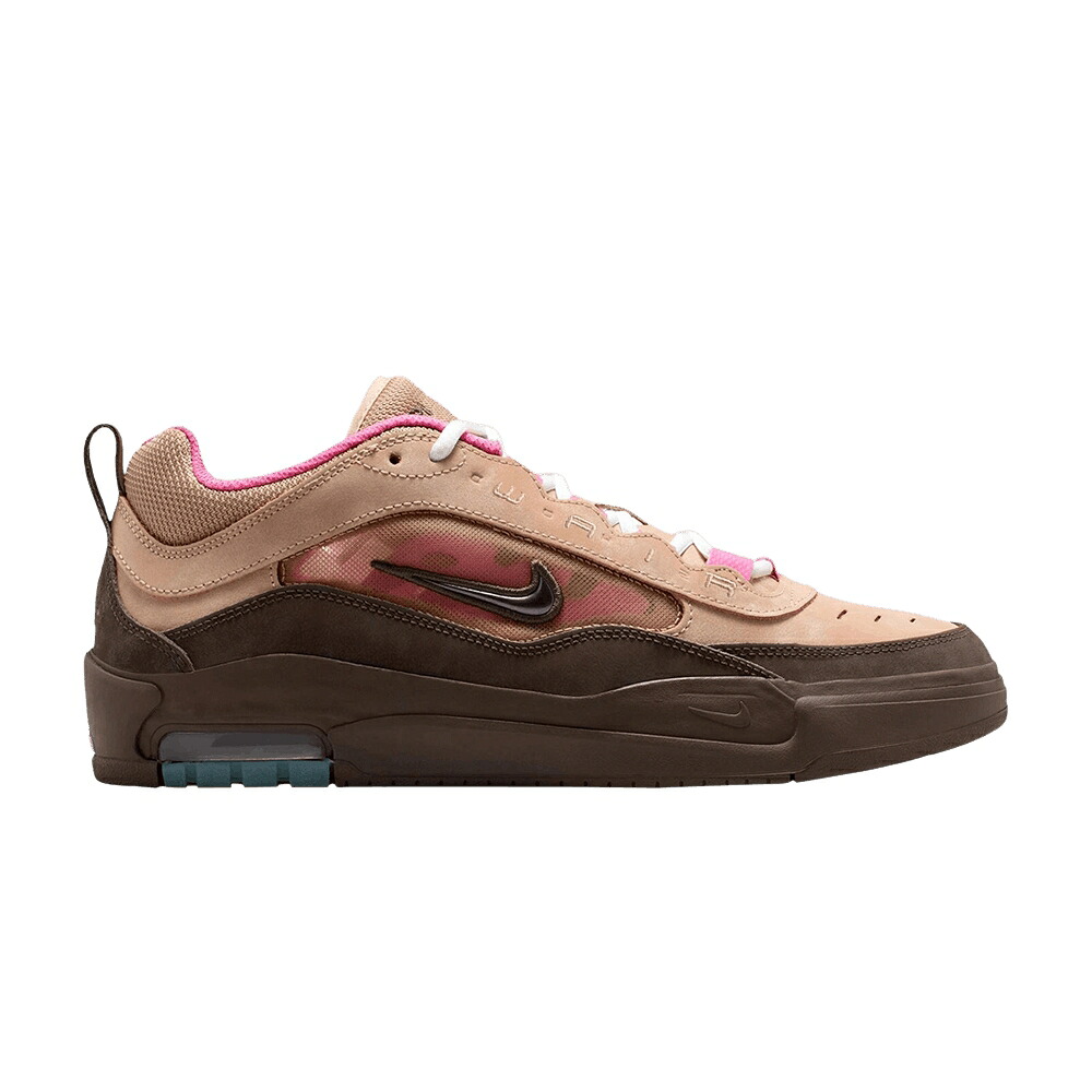 ナイキ マックス エスビー ゴールド エアマックス 'RATTAN PINKSICLE' スニーカー メンズ NIKE AIR MAX ISHOD WAIR SB / HEMP PINKSICLE UNIVERSITY GOLD｜スニケス