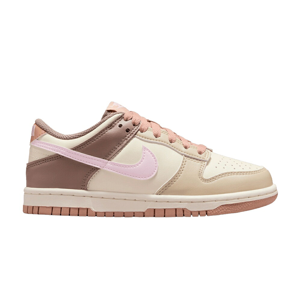ナイキ ダンク カーキ サクラ色 ダンクロー \u0027DESERT MILK\u0027 お坊っちゃん キッズ NIKE DUNK LOW GS KHAKI PINK FOAM COCONUT / DESERT KHAKI PINK FOAM COCONUT もの言う花 マタニティ スニーカー