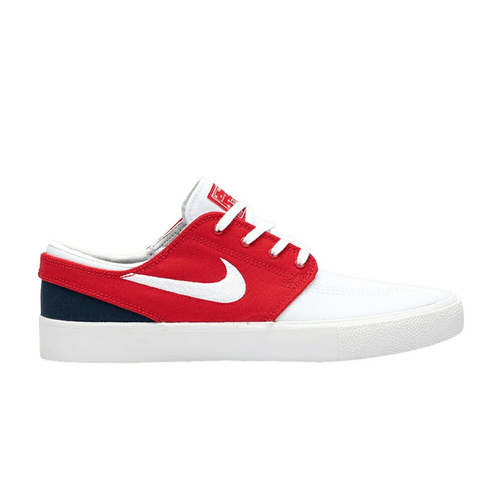 ナイキ ズーム エスビー 白色 ホワイト 赤 レッド 'WHITE RED' スニーカー メンズ NIKE ZOOM STEFAN JANOSKI CANVAS RM SB UNIVERSITY / WHITE WHITE UNIVERSITY RED｜スニケス 51,300円