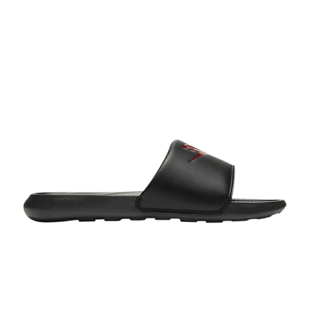 ナイキ 黒いこと 黒いこと 赤 赤いこと \u0027BLACK RED\u0027 スニーカー メンズ NIKE VICTORI ONE SLIDES / BLACK BLACK UNIVERSITY RED