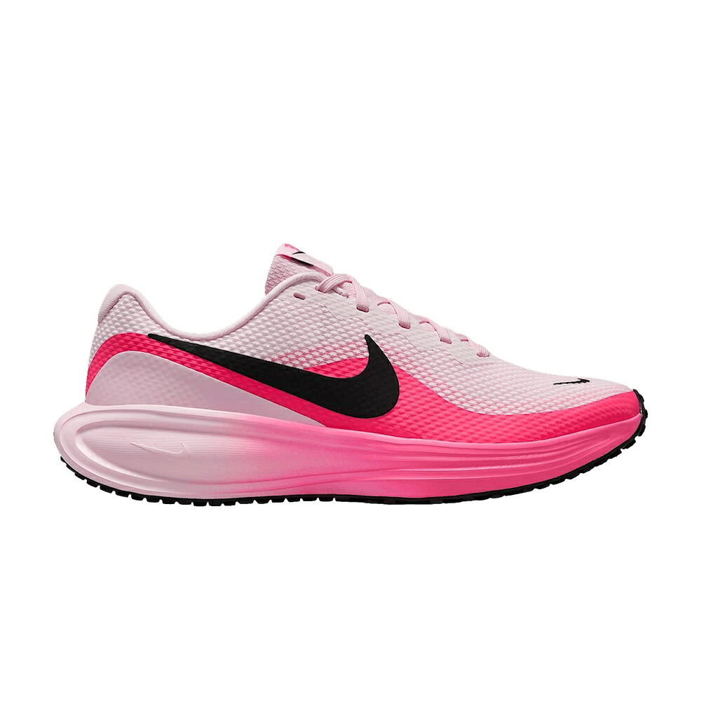 ナイキ 大変革 サクラ色 黒いこと 黒いこと \u0027PINK PINK\u0027 スニーカー レディース NIKE WMNS REVOLUTION 8 FOAM HYPER / PINK FOAM HYPER PINK BLACK