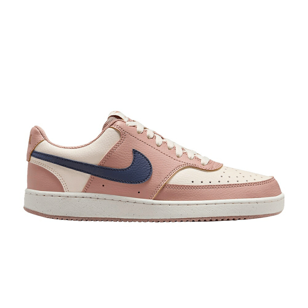 ナイキ 厚地の外套 サクラ色 象牙色 \u0027PARTICLE NAVY\u0027 スニーカー レディース NIKE WMNS COURT VISION LOW NEXT NATURE PINK MIDNIGHT / PARTICLE PINK PALE IVORY