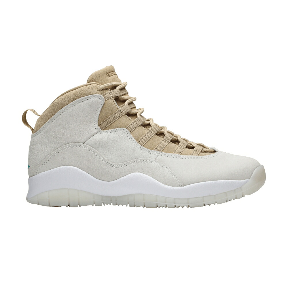 ナイキ ターボ 緑 緑であること エアジョーダン \u002710TH ANNIVERSARY\u0027 スニーカー メンズ AIR JORDAN SOLEFLY X AIR JORDAN 10 RETRO / SAIL TURBO GREEN