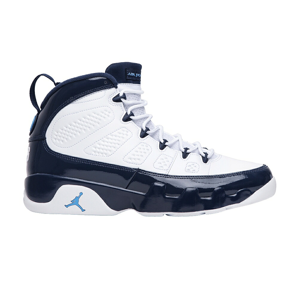 ナイキ 白いこと 白いこと 紺色 米国海軍 エアジョーダン \u0027UNC\u0027 スニーカー メンズ AIR JORDAN AIR JORDAN 9 RETRO / WHITE MIDNIGHT NAVY UNIVERSITY