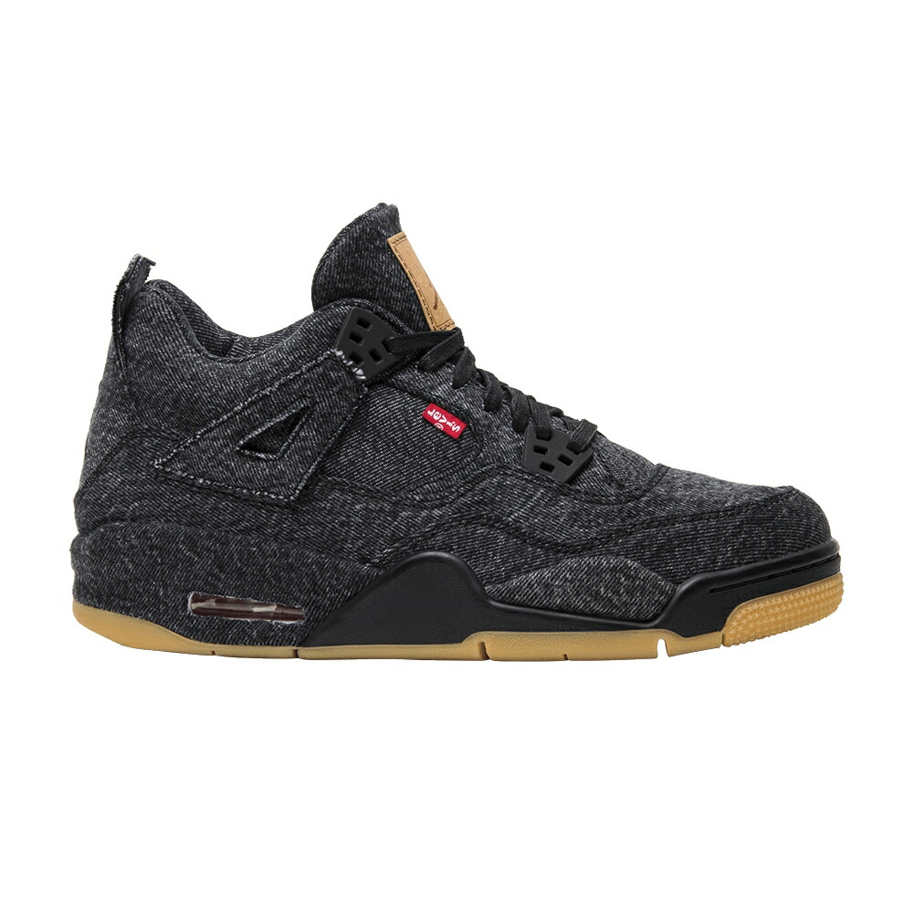ナイキ 黒色 ブラック エアジョーダン LEVI'S 'BLACK DENIM' ジュニア キッズ AIR JORDAN X AIR JORDAN 4 RETRO GS / BLACK BLACK BLACK ベビー マタニティ スニーカー 58,260円