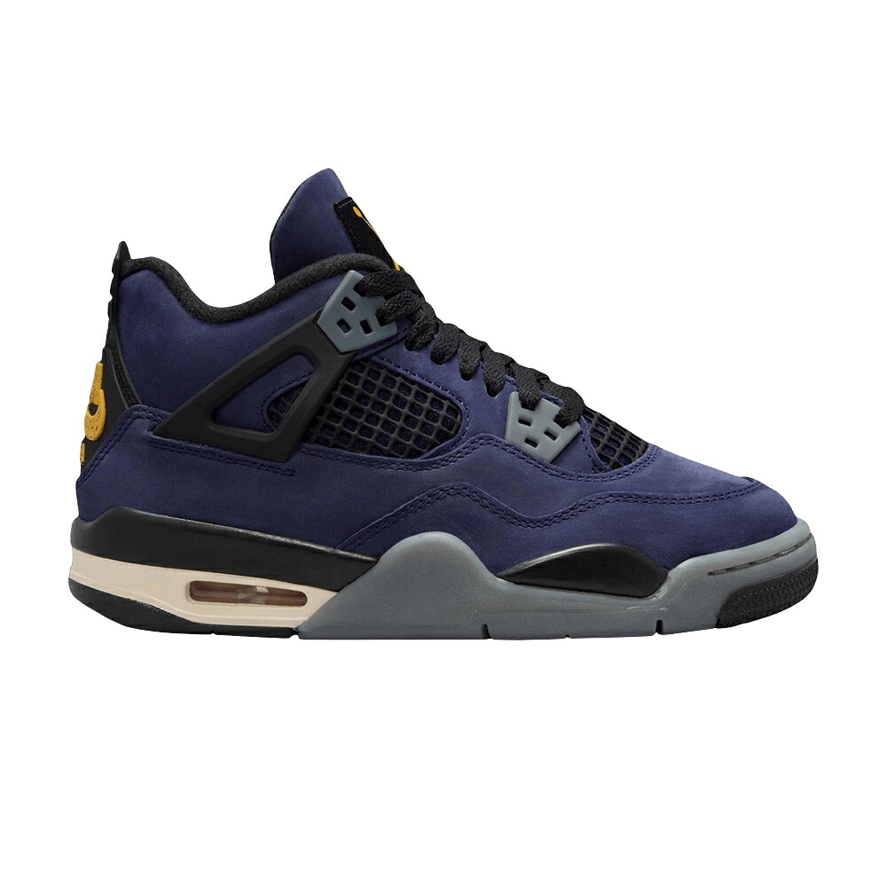 ナイキ 紫 パープル エアジョーダン \u0027LAKERS\u0027 お坊っちゃん キッズ AIR JORDAN AIR JORDAN 4 RETRO GS / IMPERIAL PURPLE MULTI COLOR もの言う花 マタニティ スニーカー