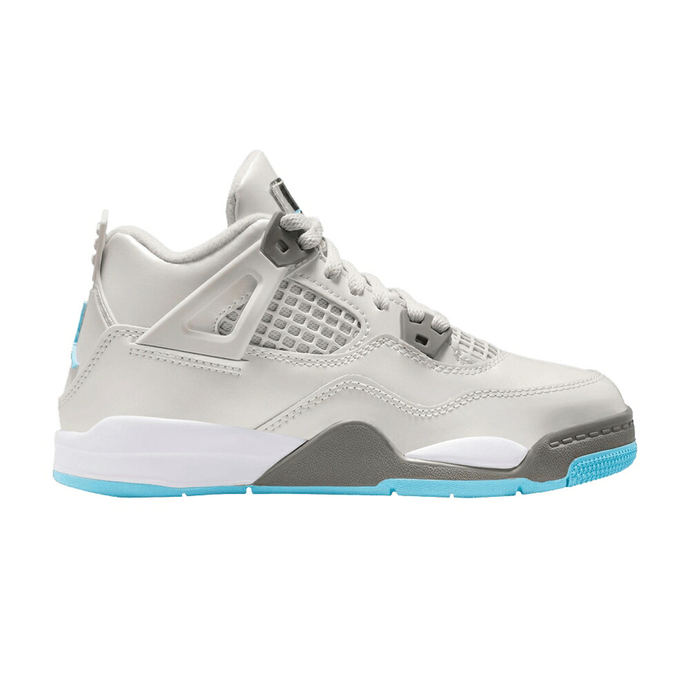 ナイキ 青み 青色 エアジョーダン \u0027PHOTON CHILL\u0027 お坊っちゃん キッズ AIR JORDAN AIR JORDAN 4 RETRO なおなお書き DUST BLUE / PHOTON DUST BLUE CHILL FLAT もの言う花 マタニティ スニーカー