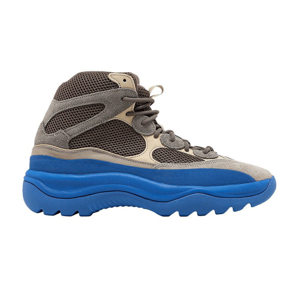 アディダス ブーツ 青み 青色 乾荒原ブーツ \u0027TAUPE BLUE\u0027 スニーカー メンズ ADIDAS YEEZY DESERT BOOT / TAUPE BLUE TAUPE BLUE TAUPE BLUE
