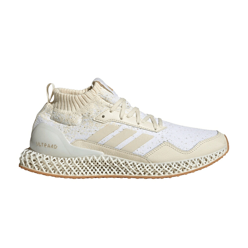 アディダス ウルトラ ミッド 白いこと 白いこと ゴールド \u0027WONDER WHITE\u0027 スニーカー メンズ ADIDAS ULTRA 4D MID / WONDER WHITE CLOUD WHITE GOLD