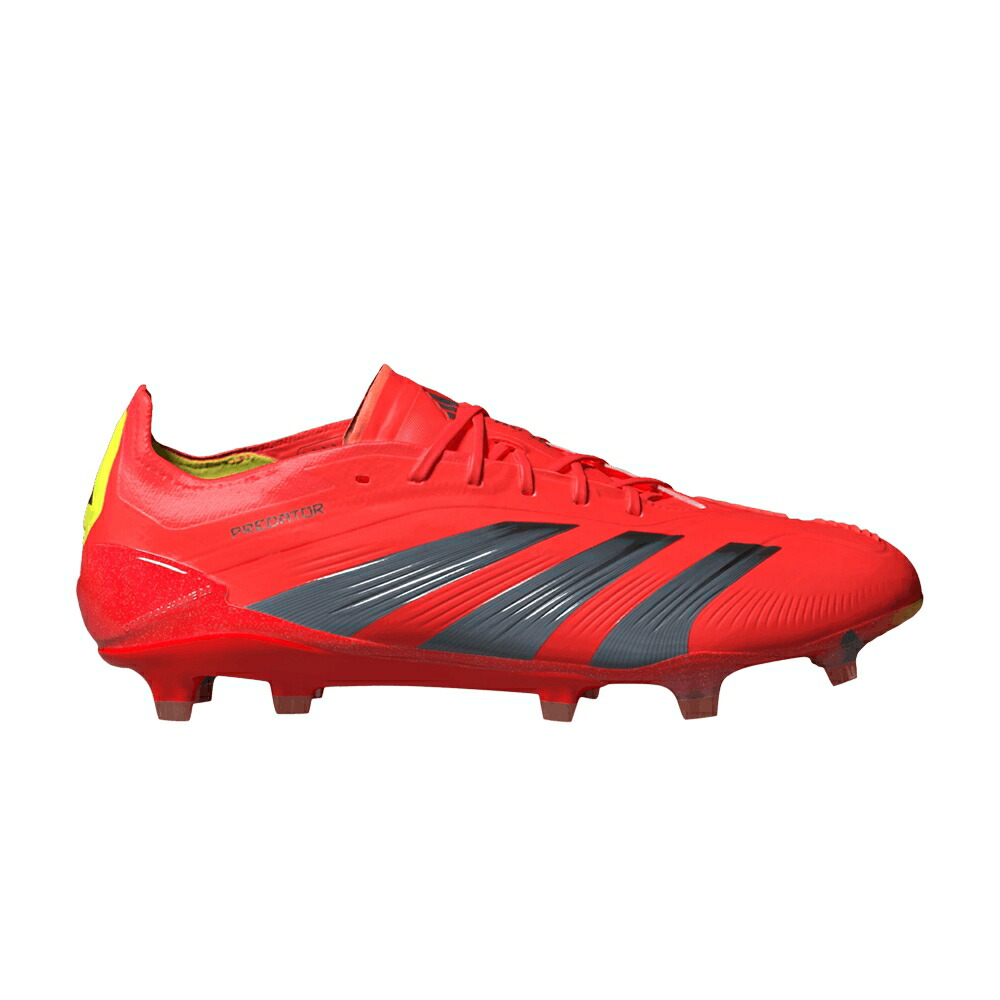 アディダス プレデター エリート 赤 レッド コア 黒色 ブラック チーム 'PREDSTRIKE PACK' スニーカー メンズ ADIDAS PREDATOR ELITE FG / SOLAR RED CORE BLACK TEAM SOLAR