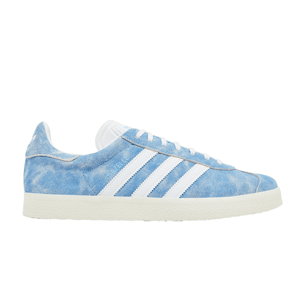 アディダス ガゼル 青味 青み 張りさける 白いこと 白いこと \u0027WASHED BLUE\u0027 スニーカー メンズ ADIDAS GAZELLE / SEMI BLUE BURST CLOUD WHITE SEMI