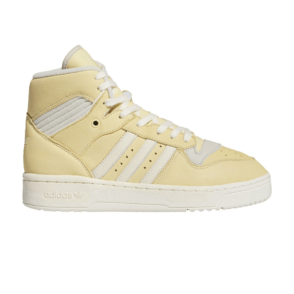 アディダス ハイ 黄色 イエロー クリーム 白色 ホワイト 'EASY YELLOW' スニーカー レディース ADIDAS WMNS RIVALRY HIGH / EASY YELLOW CREAM WHITE TALC