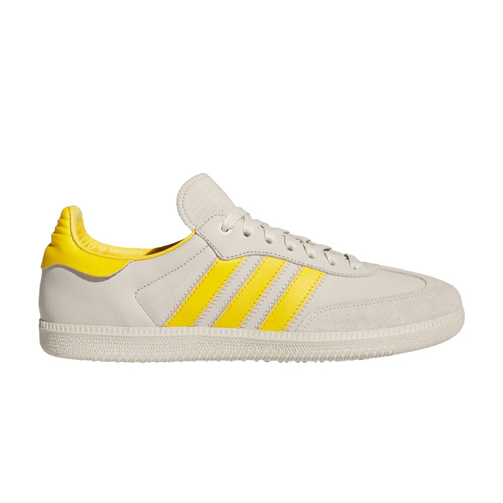 アディダス サンバ ゴールド \u0027ALUMINIUM GOLD\u0027 スニーカー メンズ ADIDAS PHARRELL X SAMBA HUMAN RACE BOLD / BOLD GOLD ALUMINIUM ALUMINIUM スニーカー-メンズ靴-靴