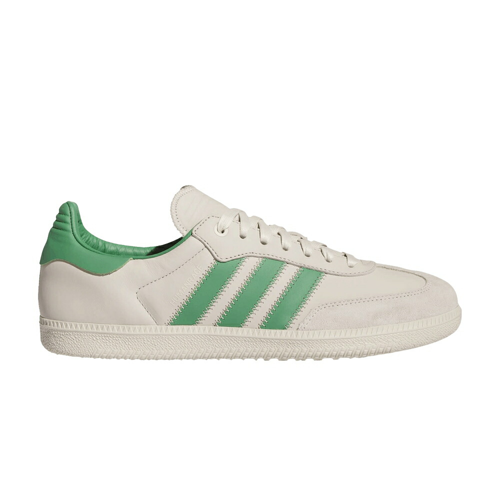 アディダス サンバ 緑 グリーン ALUMINIUM GREEN スニーカー メンズ ADIDAS PHARRELL X SAMBA HUMAN RACE PRELOVED / PRELOVED GREEN ALUMINIUM