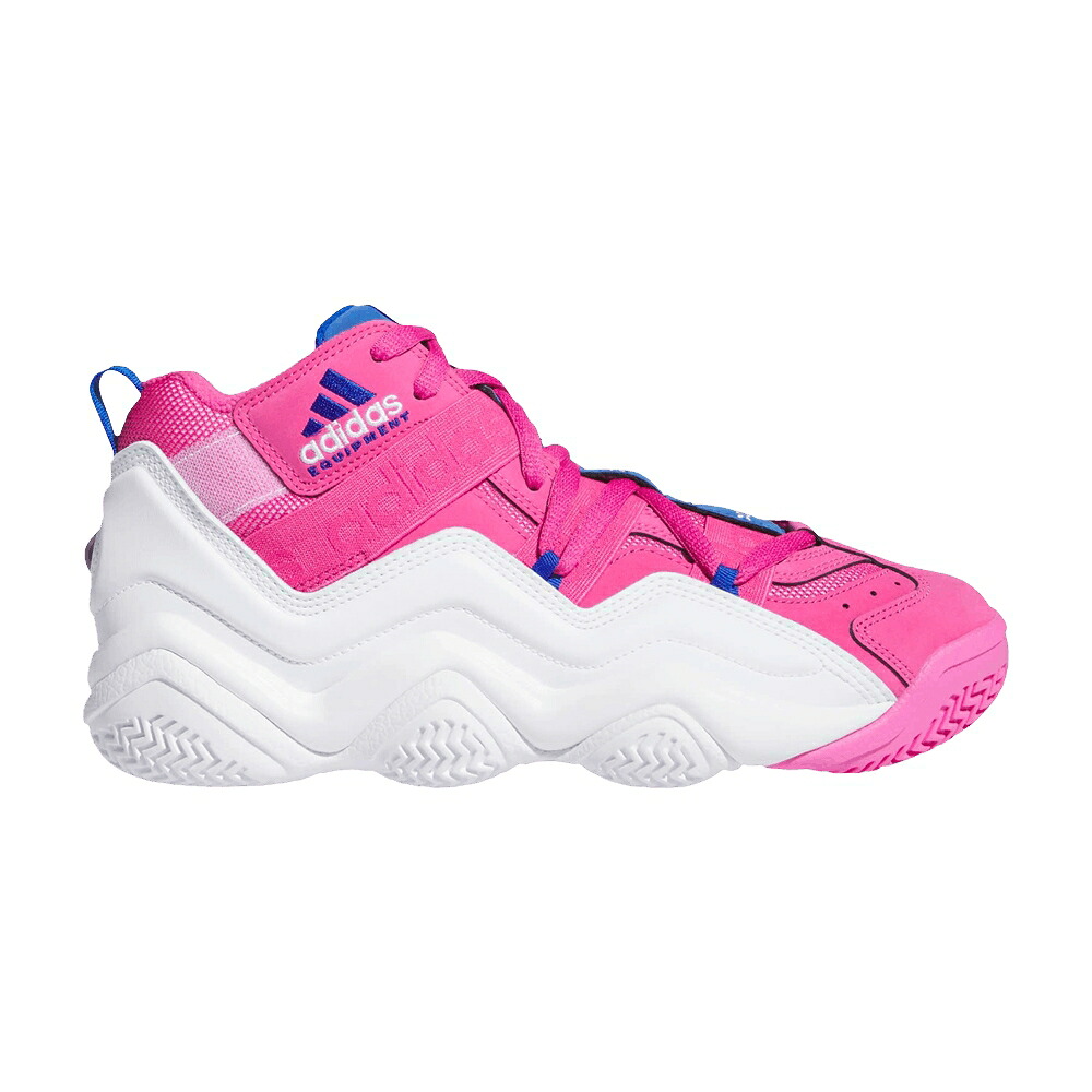 アディダス フープ シティ パワー ピンク 白色 ホワイト 青色 ブルー トップテン 'PINK BLUE' スニーカー メンズ ADIDAS HOOP YORK CITY X TOP TEN 2000 POWER / PINK CLOUD WHITE POWER BLUE｜スニケス