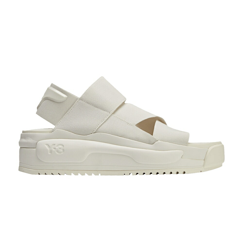 アディダス 白色 ホワイト 'OFF WHITE' スニーカー メンズ ADIDAS Y-3 RIVALRY SANDAL / OFF WHITE OFF WHITE OFF WHITE