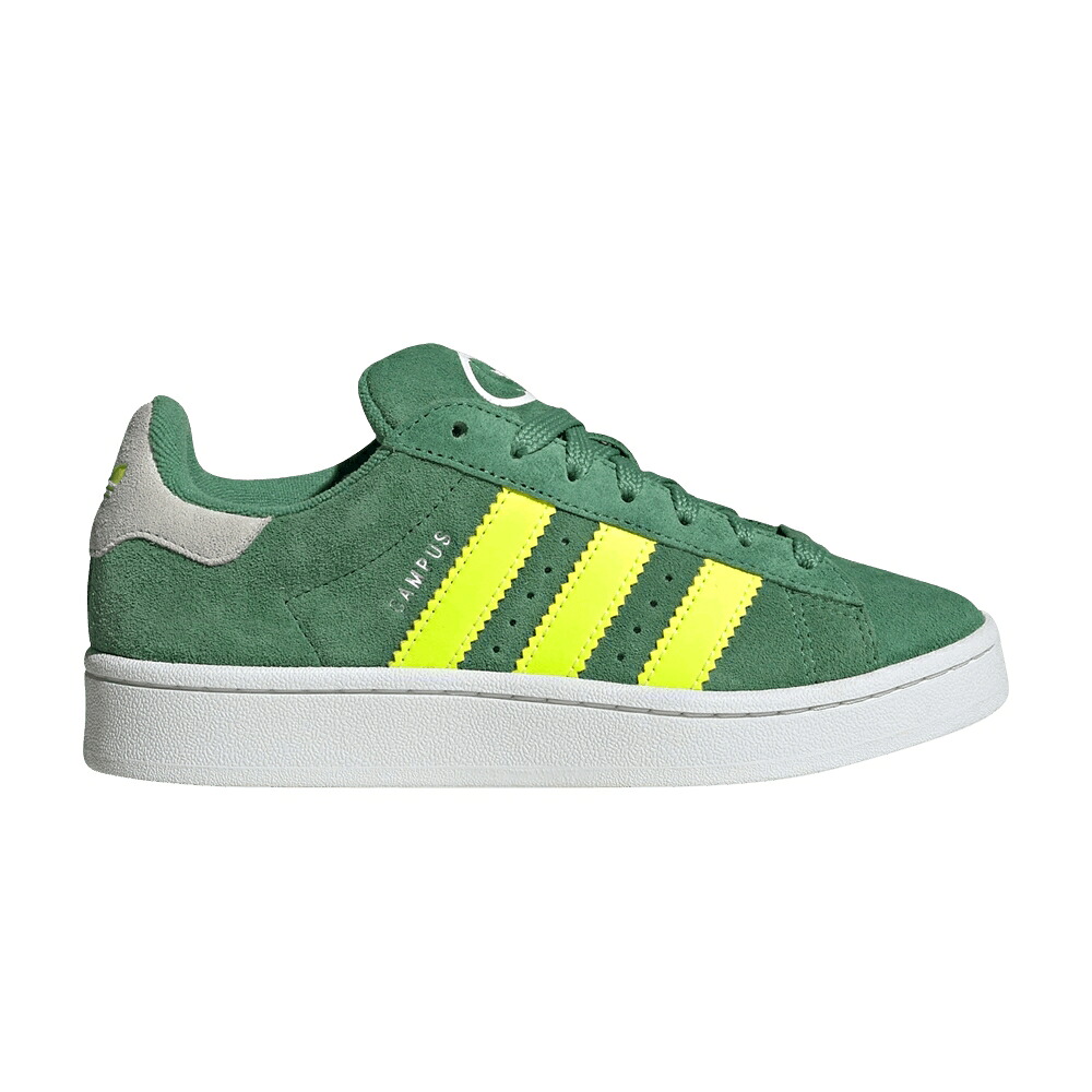 アディダス 校庭 緑 緑であること 黄味がかった 黄み \u0027PRELOVED YELLOW\u0027 スニーカー メンズ ADIDAS CAMPUS 00S J GREEN SOLAR / PRELOVED GREEN SOLAR YELLOW スニーカー-靴