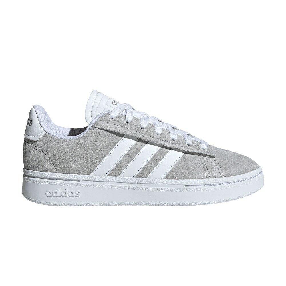 アディダス グランド コート アルファ 灰色 グレー 白色 ホワイト 銀色 シルバー 'GREY WHITE' スニーカー レディース ADIDAS WMNS GRAND COURT ALPHA / GREY TWO CLOUD WHITE SILVER|スニケス