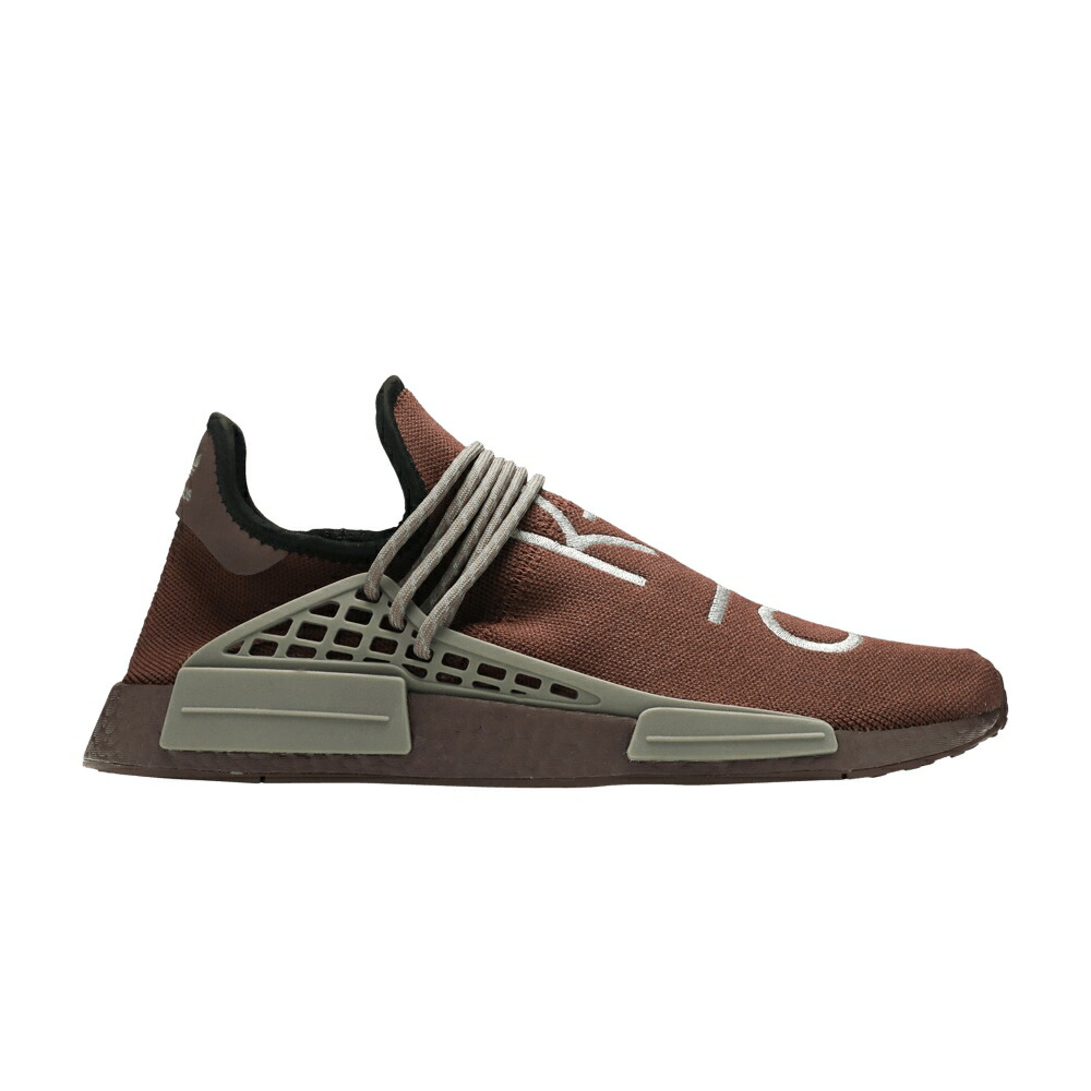 アディダス オーバーン 茶色 ブラウン 'CHOCOLATE' スニーカー メンズ ADIDAS PHARRELL X NMD HUMAN RACE / AUBURN AUBURN SIMPLE BROWN