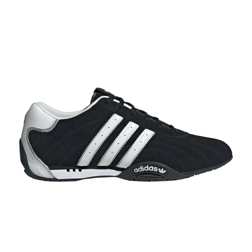 アディダス 白色 ホワイト コア 黒色 ブラック 銀色 シルバー 'BLACK SILVER' スニーカー メンズ ADIDAS ADI RACER LOW WHITE / CORE BLACK CLOUD WHITE SILVER