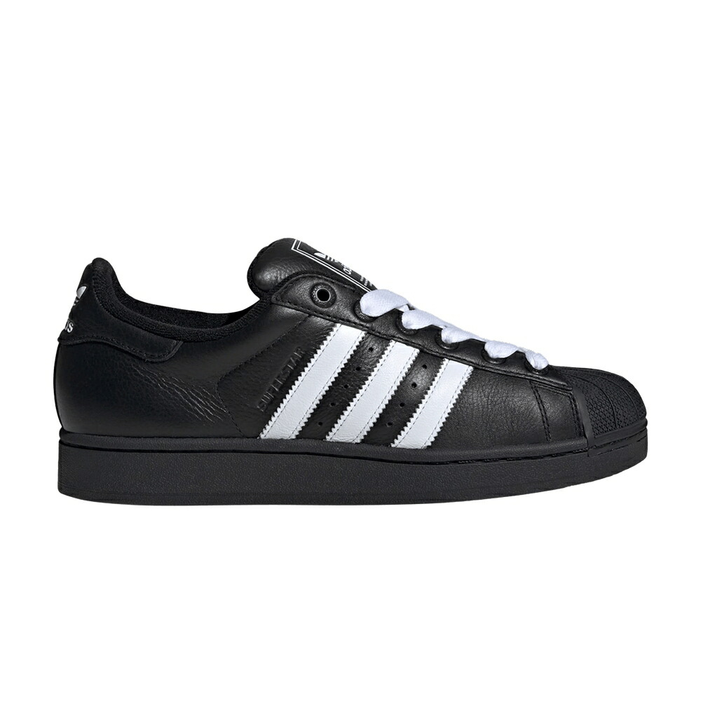 アディダス スーパースター コア 黒色 ブラック 白色 ホワイト BLACK WHITE スニーカー メンズ ADIDAS SUPERSTAR 2 / CORE BLACK CLOUD WHITE CORE