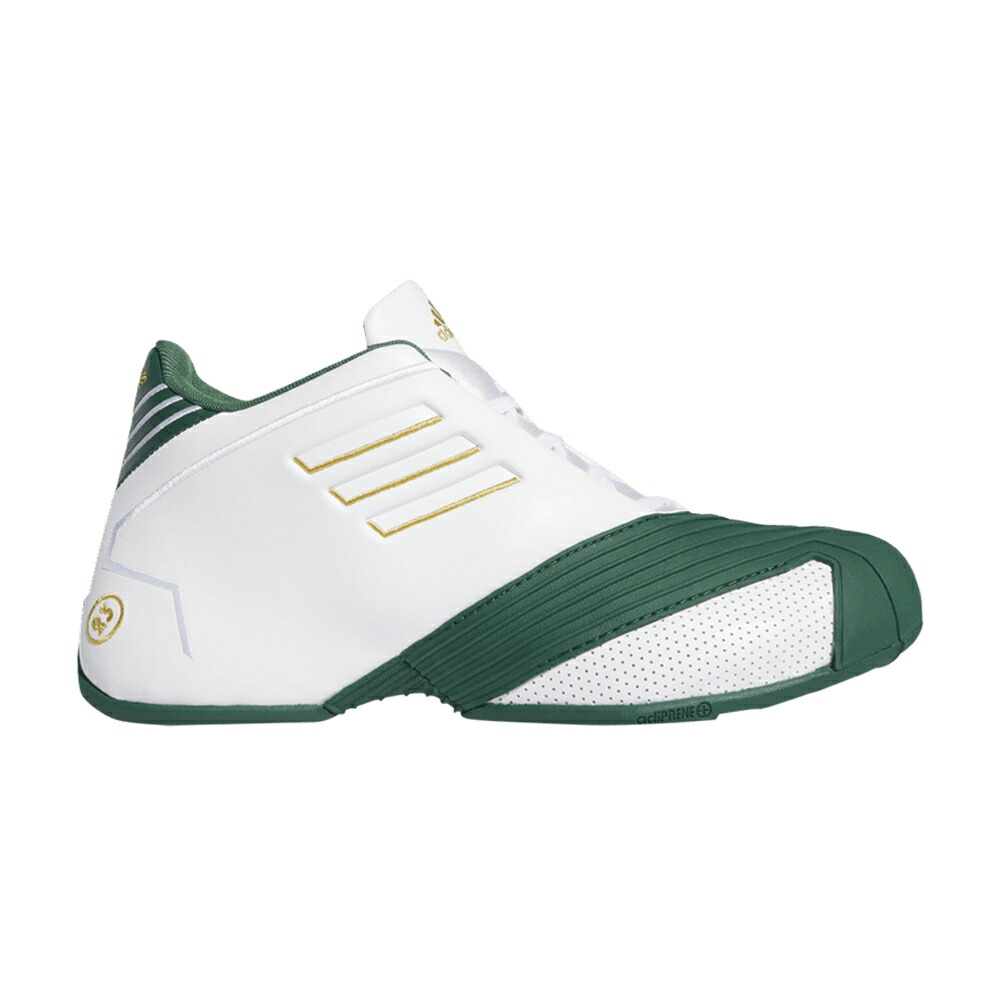 アディダス チーム 白色 ホワイト ゴールド WHITE GREEN スニーカー メンズ ADIDAS T-MAC 1 TEAM DARK / CLOUD WHITE GOLD METALLIC TEAM