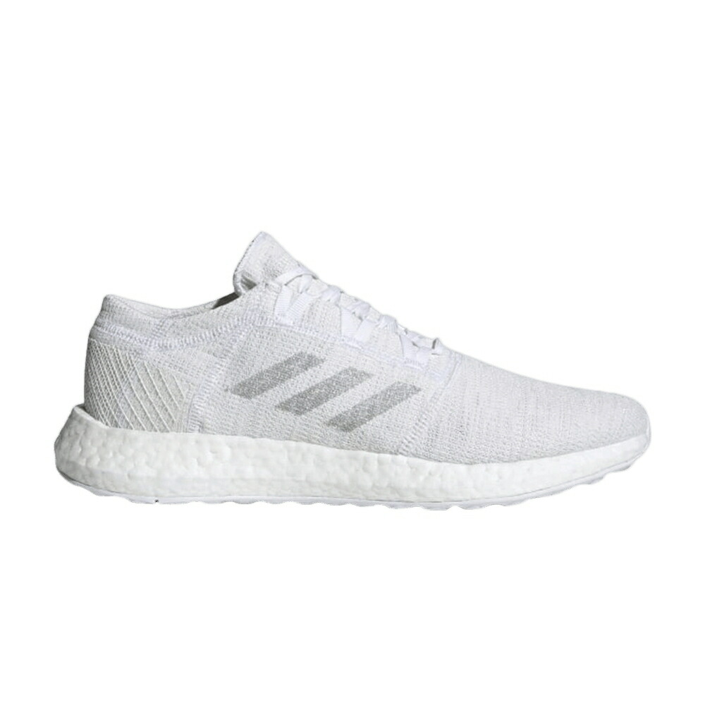 アディダス 白いこと 白いこと 益荒男 薄墨色 薄墨色 \u0027CLOUD WHITE\u0027 スニーカー メンズ ADIDAS PUREBOOST GO / CLOUD WHITE LIGHT SOLID GREY