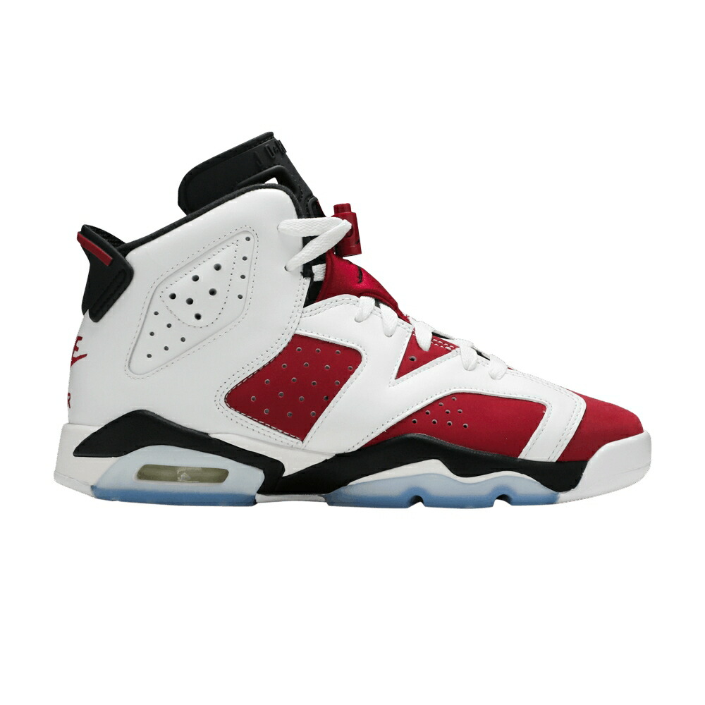 ナイキ 白色 ホワイト 黒色 ブラック エアジョーダン 'CARMINE' ジュニア キッズ AIR JORDAN AIR JORDAN 6 RETRO GS 2021 / WHITE CARMINE BLACK ベビー マタニティ スニーカー