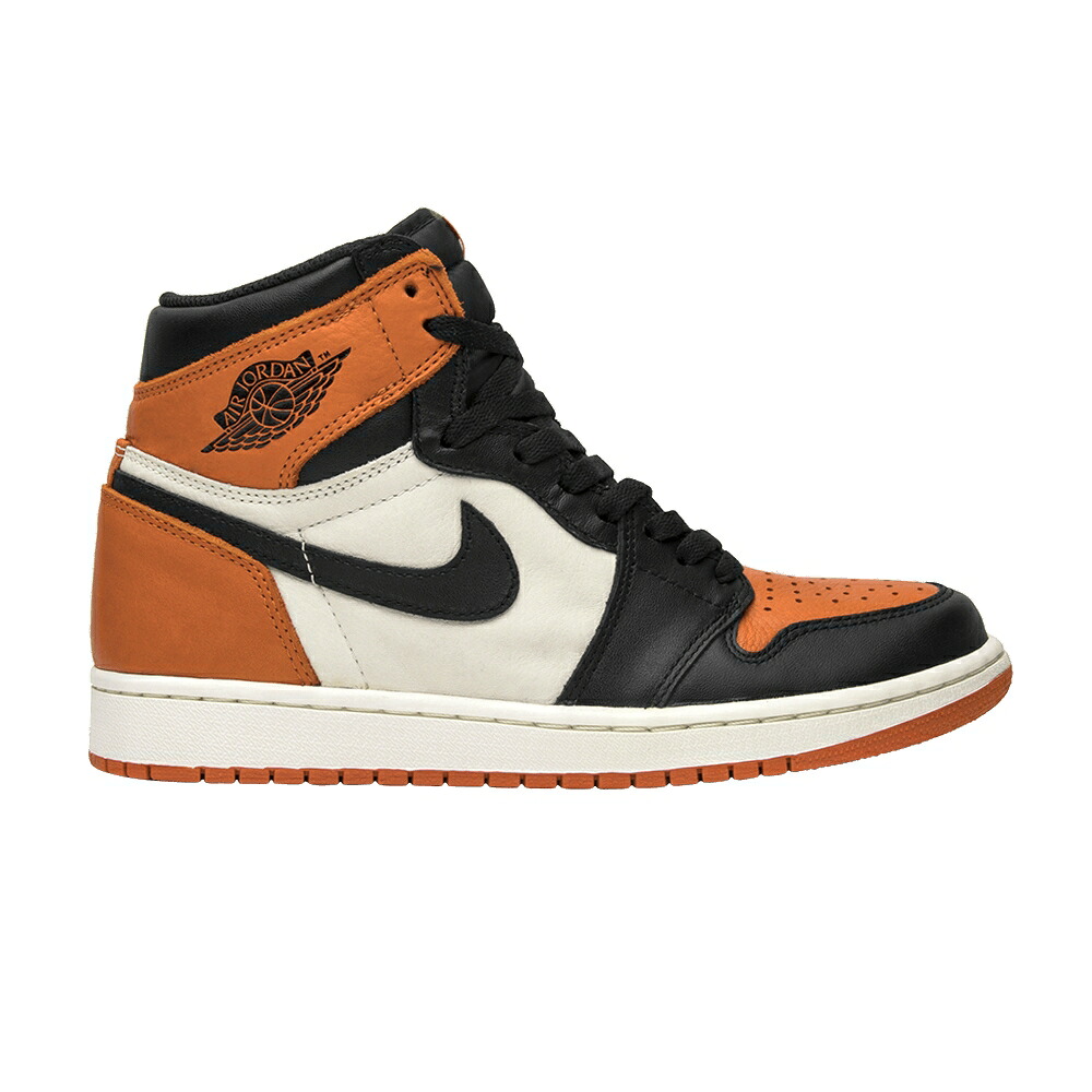 ナイキ ハイ 黒色 ブラック エアジョーダン 'SHATTERED BACKBOARD' スニーカー メンズ AIR JORDAN AIR JORDAN 1 RETRO HIGH OG 2015 / BLACK STARFISH SAIL