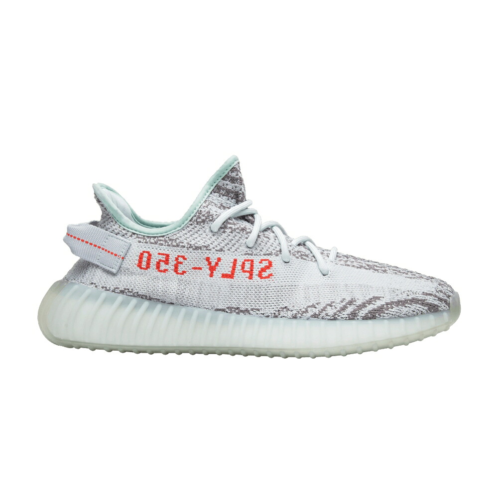 アディダス ブースト 青味 青み 薄墨色 薄墨色 ご機嫌 \u0027BLUE TINT\u0027 スニーカー メンズ ADIDAS YEEZY BOOST 350 V2 2017 / BLUE TINT GREY THREE HIGH