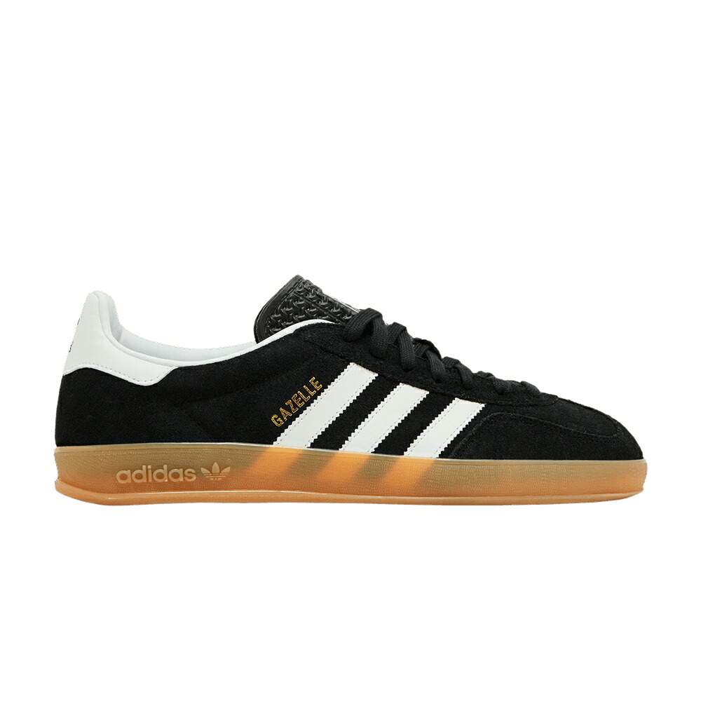 アディダス ガゼル 白いこと 白いこと 中核グループ 黒いこと 黒いこと \u0027BLACK GUM\u0027 スニーカー メンズ ADIDAS GAZELLE INDOOR WHITE / CORE BLACK CLOUD WHITE GUM